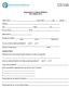 Acupuncture & Chinese Medicine New Patient Form