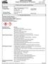 SAFETY DATA SHEET Organic Solvent/Degreaser (D''limonene) 1. Product and Company Identification. 2. Hazards Identification