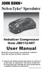 Nebulizer Compressor Item JB User Manual. Read this manual before operating the nebulizer. Save this manual for future reference.