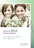 PMNCH Progress Report Moving into 2015 and Beyond