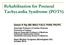 Rehabilitation for Postural Tachycardia Syndrome (POTS)