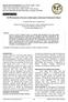 Full Length Article GC MS Analysis of Leaves of Jatropha maheswarii Subram & Nayar