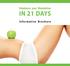 Rebalance your Metabolism IN 21 DAYS. Informative Brochure