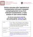 Similar outcomes after haploidentical transplantation with post-transplant cyclophosphamide versus HLAmatched