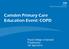 Camden Primary Care Education Event: COPD. Royal College of General Practitioners 16 th April 2014