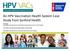 An HPV Vaccination Health System Case Study from Sanford Health