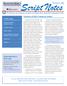 Script Notes. Treatment of Mild to Moderate Asthma. In This Issue: Script Notes Has a New Look!