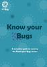 A complete guide to running the Know your Bugs session