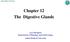 Chapter 12 The Digestive Glands