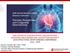 EVALUATION OF CHRONIC MITRAL REGURGITATION: ASSESSING MECHANISMS AND QUANTIFYING SEVERITY 2018 STRUCTURAL HEART DISEASE CONFERENCE June 1, 2018