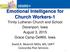 Emotional Intelligence for Church Workers-1
