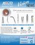 NEWSTM. Newsletter 2014 MICRO INCISION CATARACT SYSTEM BY ASICO 1.8