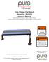 Pure Fitness Flat Bench Model No. 8641FB Owner s Manual