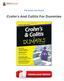 Crohn's And Colitis For Dummies PDF
