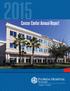 Cancer Center Annual Report