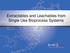Extractables and Leachables from Single Use Bioprocess Systems