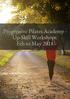 Progressive Pilates Academy - Up-Skill Workshops Feb to May 2018
