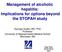 Management of alcoholic hepatitis: Implications for options beyond the STOPAH study