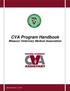 CVA Program Handbook Missouri Veterinary Medical Association