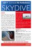 PASTY, PINT, MEDAL, T-SHIRT AND CERTIFICATE FOR ALL SKYDIVERS!