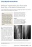 Malignant Transformation of an Aneurysmal Bone Cyst to Fibroblastic Osteosarcoma