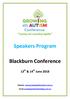 Blackburn Conference