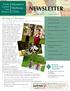 NEWSLETTER. Women s Wellness Clinic. Spring & Summer A Great Time of Year to Get Outside and Exercise! By Lexi Harlow, DPT, CLT