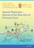 Family Physician Nexus of the New Era of Primary Care