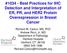 # Best Practices for IHC Detection and Interpretation of ER, PR, and HER2 Protein Overexpression in Breast Cancer