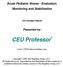 Acute Pediatric Illness - Evaluation, Monitoring and Stabilization 3.0 Contact Hours Presented by: CEU Professor