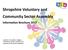 Shropshire Voluntary and Community Sector Assembly Information Brochure 2017
