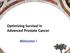 Optimizing Survival in Advanced Prostate Cancer. Welcome!