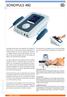 The Sonopuls 492: the complete, easy-to-use, fast and responsible ensures that you can apply ultrasound therapy, electrotherapy and