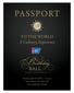Passport to the World A Culinary Experience