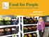 Food for People The Food Bank for Humboldt County Annual Report