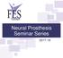 Neural Prosthesis Seminar Series