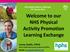 Welcome to our NHS Physical Activity Promotion Learning Exchange