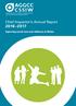 Chief Inspector s Annual Report Improving social care and childcare in Wales