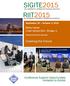 SIGITE2015 RIIT2015. Creating the Future. Conference Support Opportunities Invitation to Exhibit. September 30 October 3, 2015