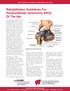 Rehabilitation Guidelines For Periacetabular Osteotomy (PAO) Of The Hip