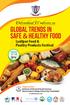 GLOBAL TRENDS IN SAFE & HEALTHY FOOD