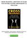 CROSS TRAINING: 1,000 WOD'S TO MAKE YOU FITTER, FASTER, STRONGER BY TJ WILLIAMS