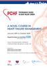 PCHF A NOVEL COURSE IN HEART FAILURE MANAGEMENT POSTGRADUATE COURSE IN HEART FAILURE LONDON. January 2019 to October 2020