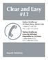 Clear and Easy #13. Skypark Publishing. Molina Healthcare 24 Hour Nurse Advice Line