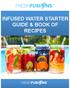 INFUSED WATER STARTER GUIDE & BOOK OF RECIPES
