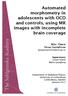Automated morphometry in adolescents with OCD and controls, using MR images with incomplete brain coverage