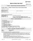 Material Safety Data Sheet MSDS ID: SK-173B