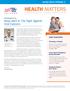 HEALTH MATTERS A PUBLICATION FOR TRICARE BENEFICIARIES