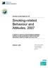 Smoking-related Behaviour and Attitudes, 2007