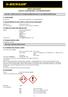 SAFETY DATA SHEET DUNLOP FLOOR AND WALL TILE ADHESIVE WHITE